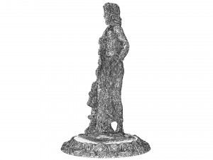 Roman Emperor Statue 3D 模型