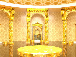 Turkish Bath 4K 3D Model
