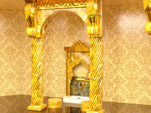 Pemandian Turki 4K Model 3D