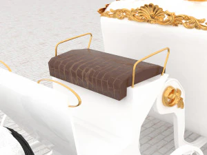 Royal Carriage 3D Model