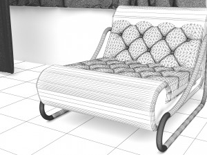 Hospital Room 4 - 4K Model 3D