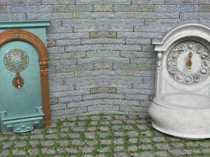 Wall Fountains Collection 3D Model
