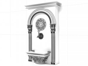 Wall Fountains Collection 4K 3Dモデル
