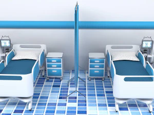 Dialysis Center 3D Model
