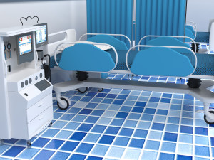 Dialysis Center 4K Modèle 3D