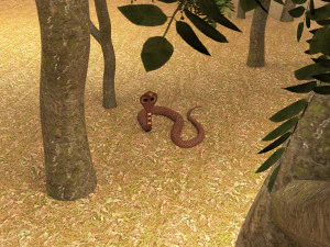 Spectacled Cobra 4K 3D Model