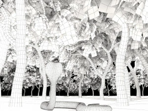 Spectacled Cobra 4K 3D Model