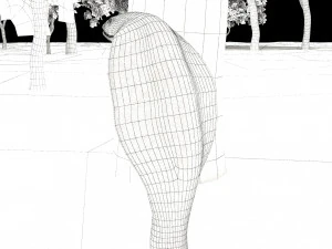 Spectacled Cobra 4K 3D Model