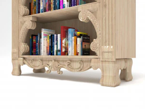 Bookcase 3D Model