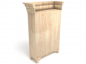 Bookcase 4K Modèle 3D