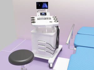 Ultrasound Room 3 - 4K 3D Model