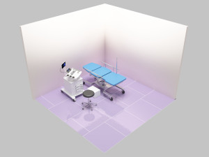 Ultrasound Room 3 - 4K 3D Model