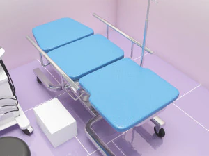 Ultrasound Room 3 - 4K 3D Model