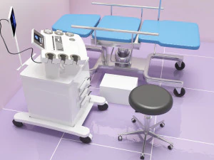 Ultrasound Room 3 - 4K 3D Model