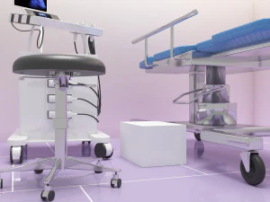 Ultrasound Room 3 - 4K 3D Model