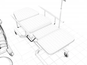 Ultrasound Room 3 - 4K 3D Model
