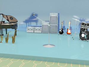 Band Version 2 - 4K 3D 模型