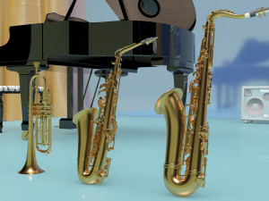 Band Version 2 - 4K 3D 模型