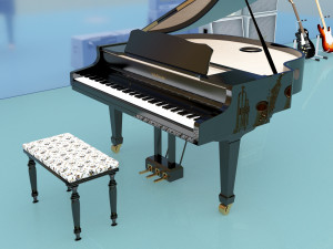 Band Version 2 - 4K 3D 模型