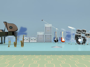 Band Version 2 - 4K 3D 模型