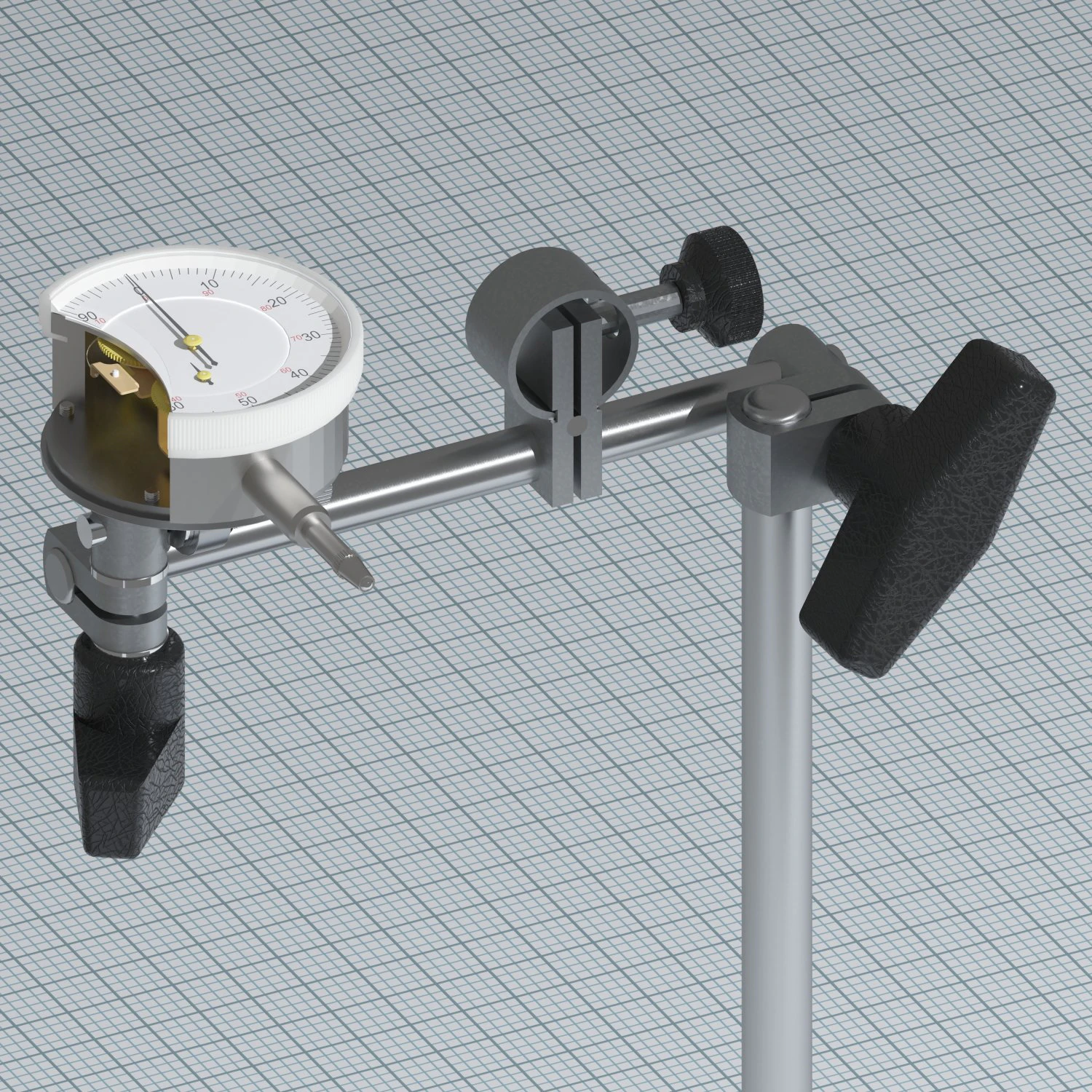 Precision Indicator 3D Model .c4d .max .obj .3ds .fbx .stl .blend 