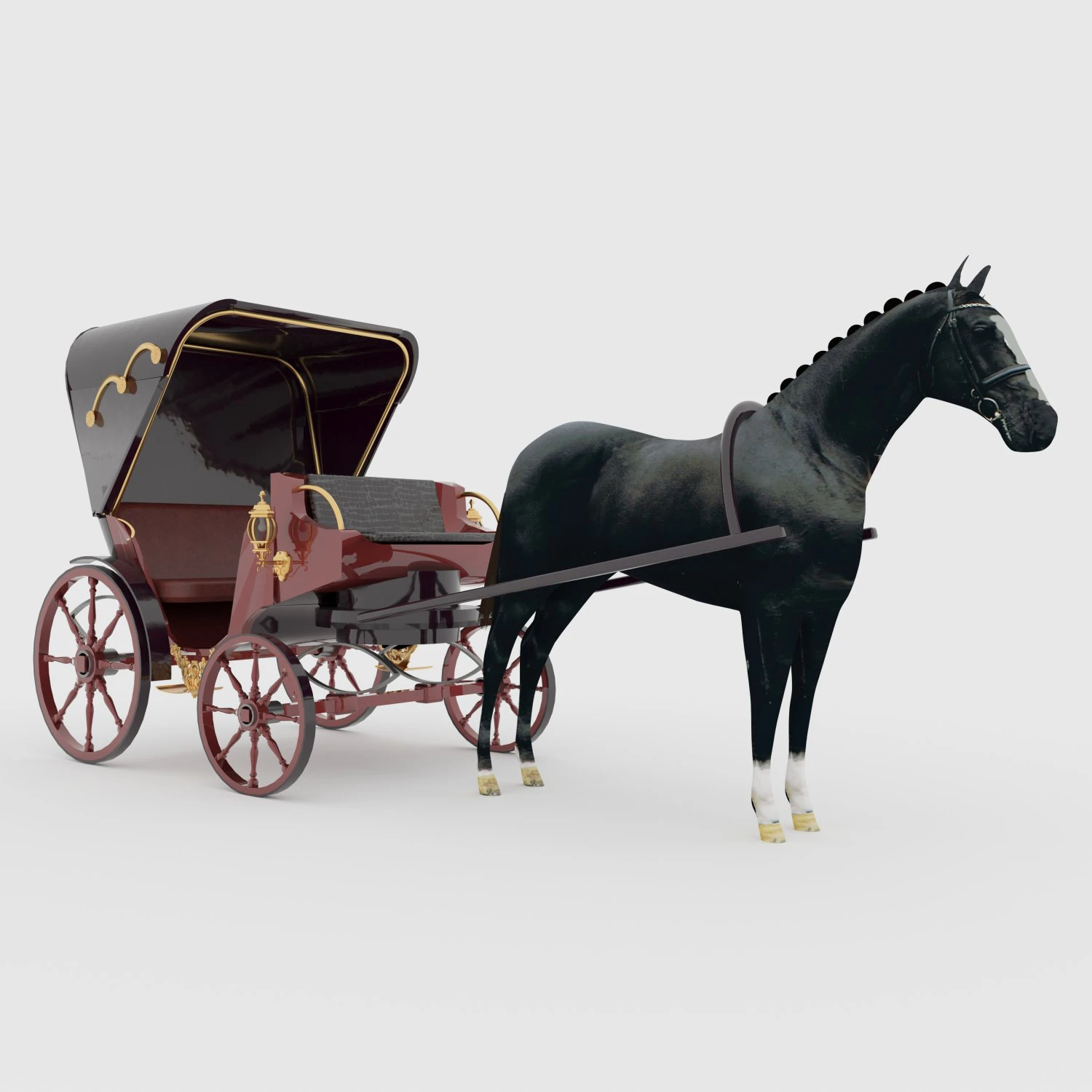 Phaeton 3D Model .c4d .max .obj .3ds .fbx .stl .blend 