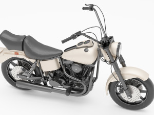 Chopper Biker 2 - 4K Model 3D