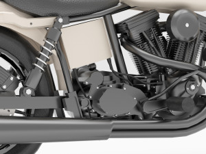 Chopper Biker 2 - 4K Model 3D