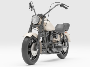 Chopper Biker 2 - 4K Model 3D
