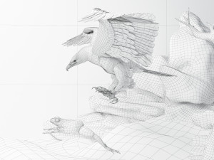 Eagle Attack 2 - 4K Model 3D