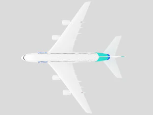 Airbus A380 - 4K Modelo 3D