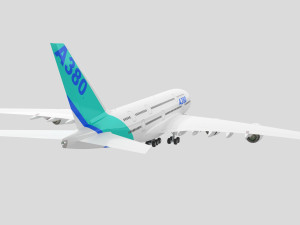 Airbus A380 - 4K 3Dモデル
