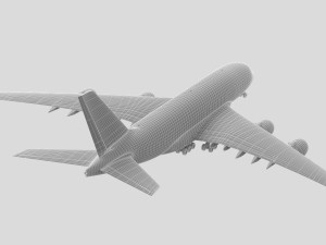 Airbus A380 - 4K 3Dモデル