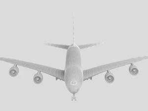 Airbus A380 - 4K Modelo 3D