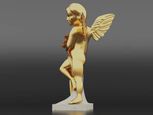 Cherub 4K 3D Model