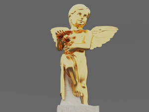 Херувим 4K 3D Модель