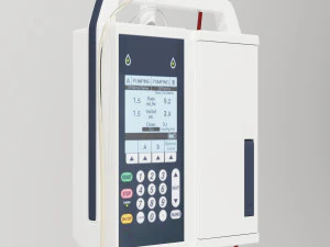 Infusion Pump 3D Model