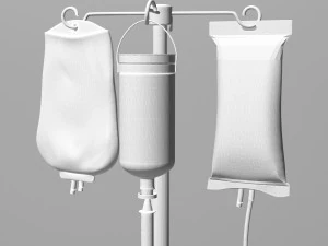 Infusion Pump 3D Model