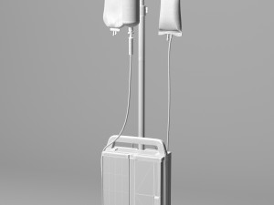 Infusion Pump 4K 3D मॉडल