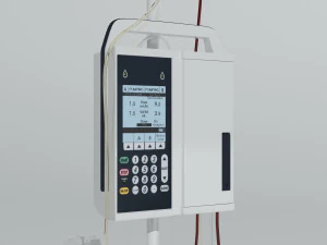Intensive Care Bed 3 3D Model
