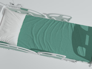 Intensive Care Bed 3 3D Model