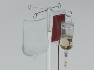 Intensive Care Bed 3 3D Model