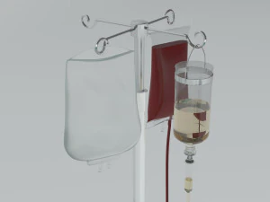 Intensive Care Bed 3 3D Model