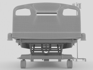 Intensive Care Bed 3 3D Model