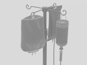 Intensive Care Bed 3 3D Model