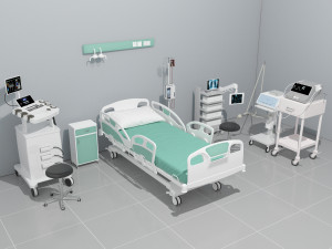 Intensive Care Unit 4 - 4K Modèle 3D