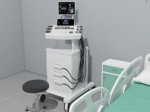 Intensive Care Unit 4 - 4K 3D Model