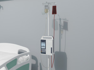 Intensive Care Unit 4 - 4K Modello 3D