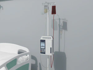 Intensive Care Unit 4 - 4K 3D Model