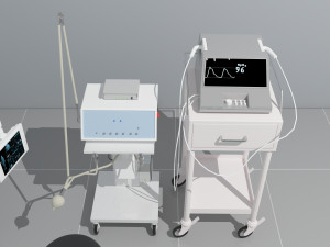 Intensive Care Unit 4 - 4K Modello 3D